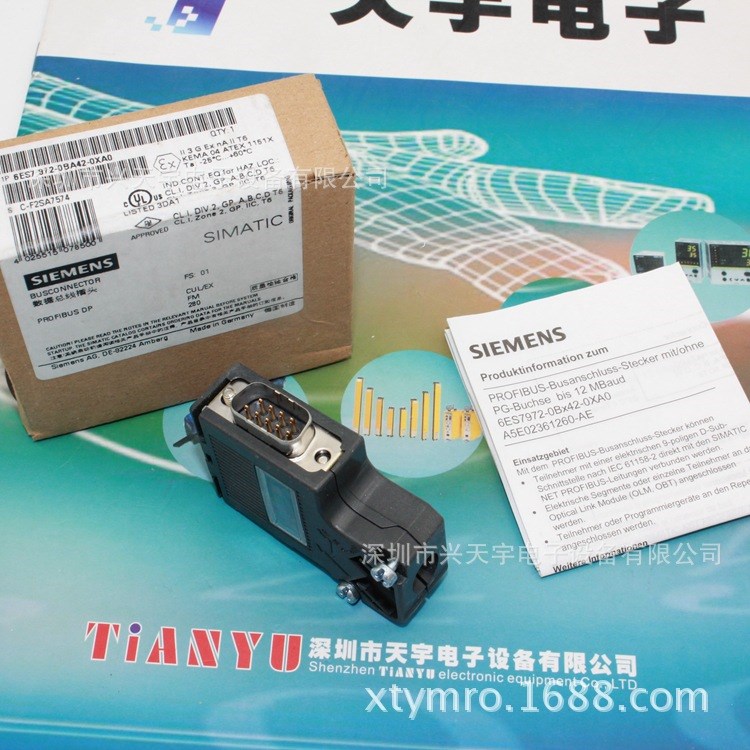 6ES7 972-0BA42-OXAO 總線連接器 西門子SIEMENS