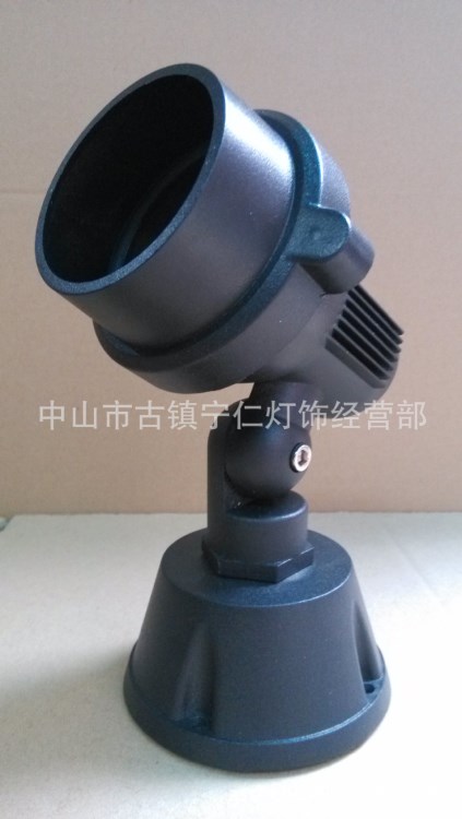 廠家直銷LED戶外MR16草坪燈，5W大功率投射燈外殼套件