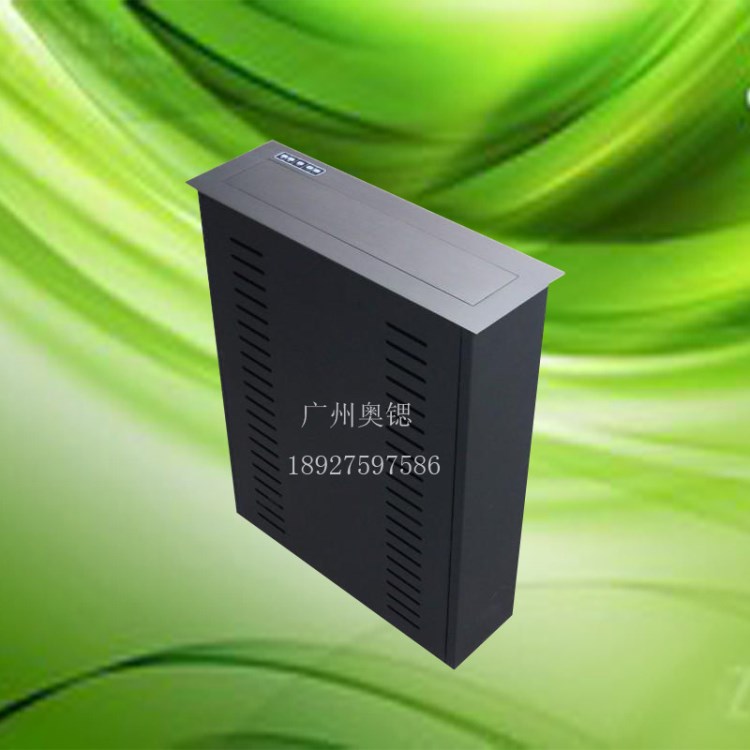 河南液晶屏桌面升降器 智能隱藏面防夾手液晶屏升降器 辦公升降器