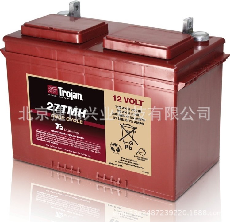 邱健 Trojan蓄電池30XHS/12V-130AH現(xiàn)貨 含稅