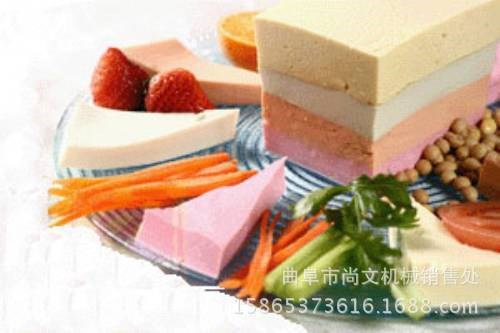 供應(yīng)豆腐機 生產(chǎn)全自動花生豆腐機 五彩豆豆腐加工設(shè)備 