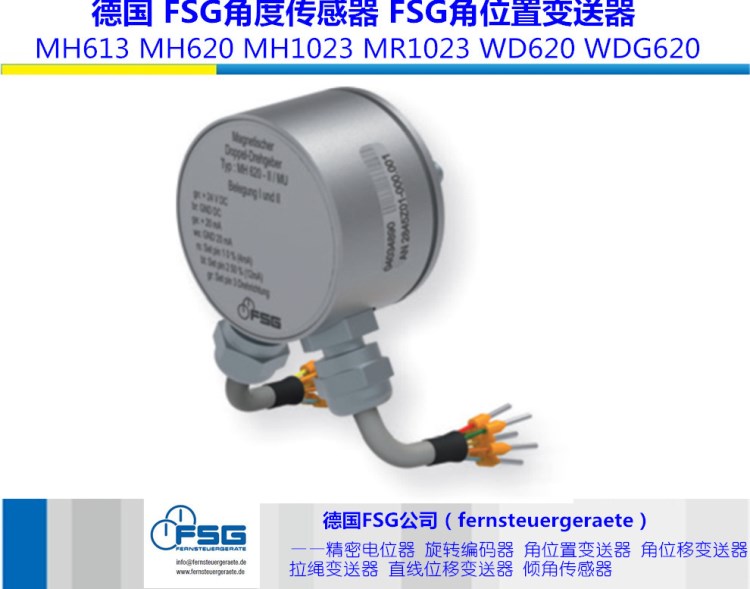 德國(guó)FSG角位置變送器 角度傳感器 角位移傳感器