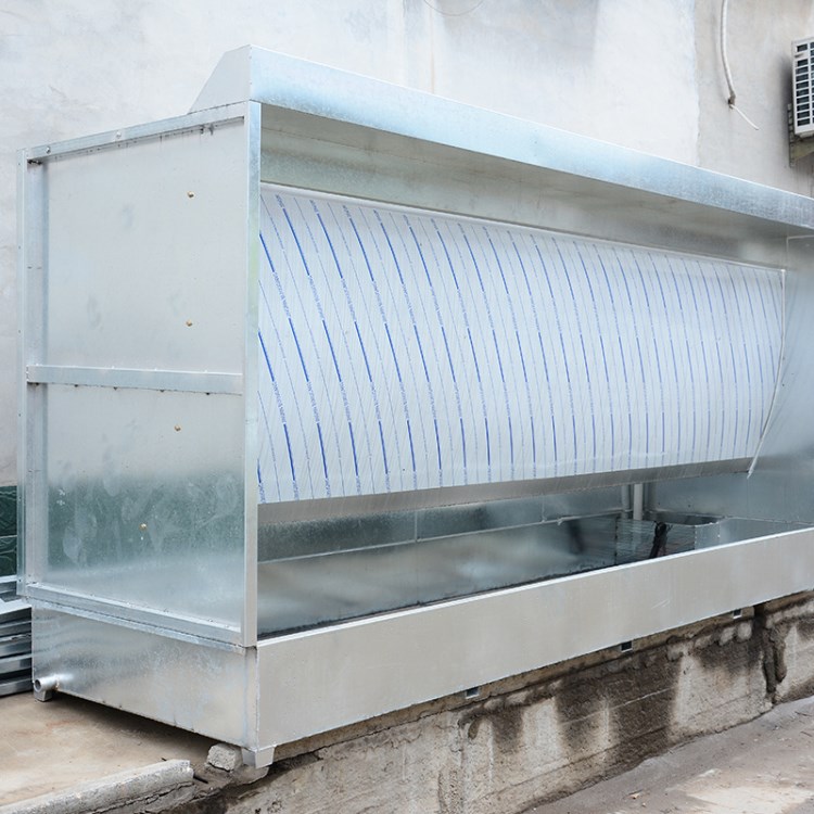 廠家直銷 水簾柜噴漆臺 烤漆房用家具廠環保水簾無泵水幕噴漆柜