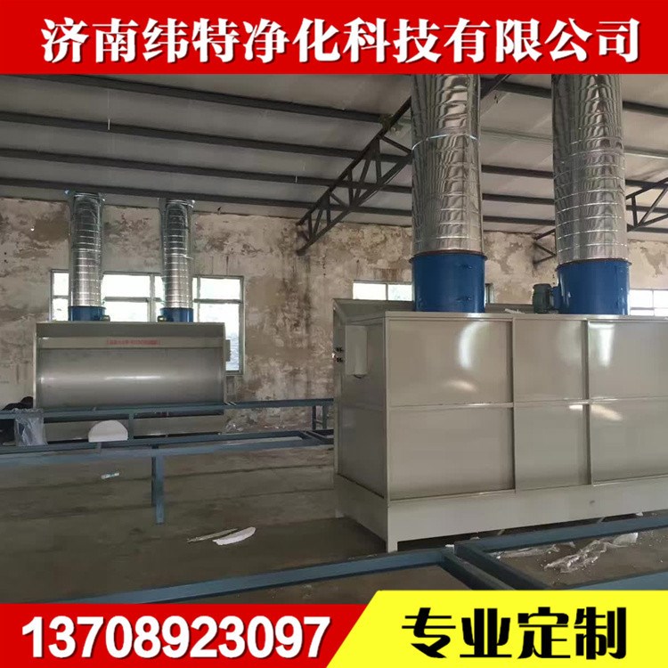 廠家供應(yīng)環(huán)保噴漆水簾柜噴漆車間家具烤漆噴油柜噴漆房水簾機(jī)批發(fā)