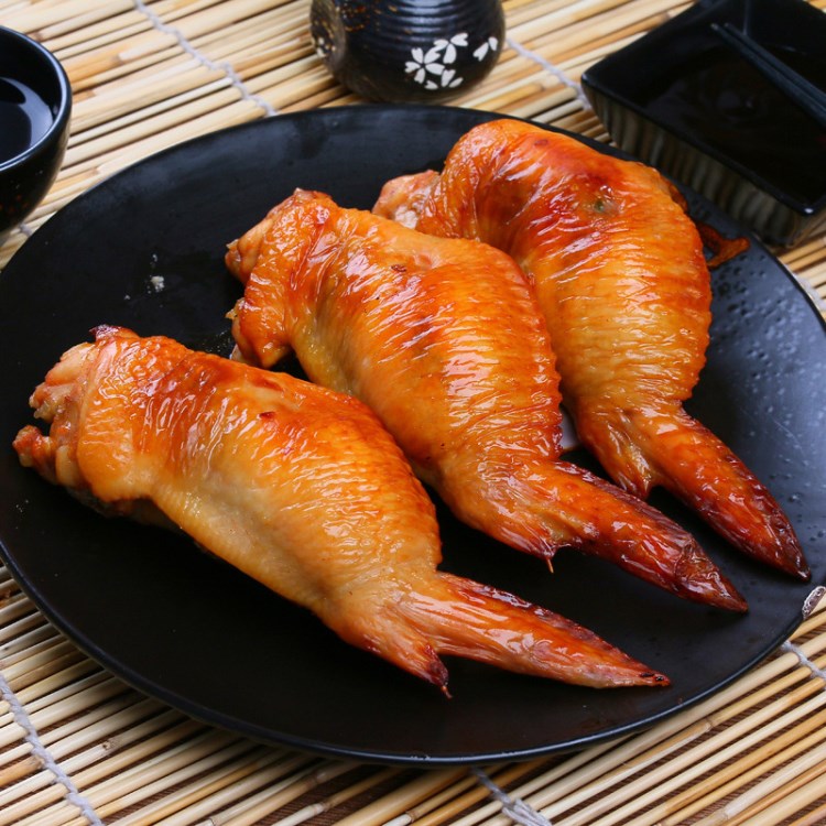 臻客雞翅包飯臺灣特色小吃半成品無骨奧爾良口味高益雞翅包飯60個