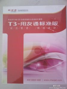 泰州用友暢捷通軟件T3用友通標(biāo)準(zhǔn)版總賬3用戶報表1