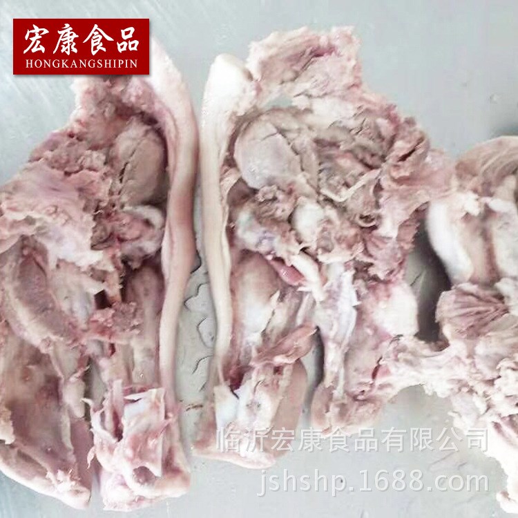 供應(yīng)豬頭肉 冷凍豬頭肉批發(fā)  廠家直銷生豬頭肉  量大價優(yōu)