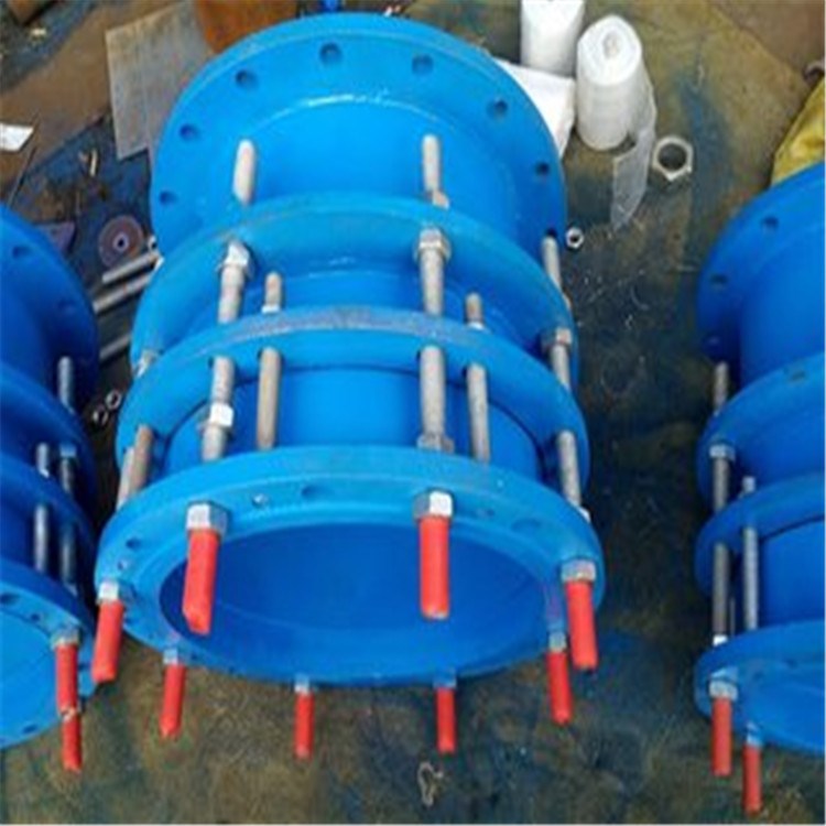 齊鑫雙法蘭限位伸縮接頭傳力接頭 防水套管生產廠家