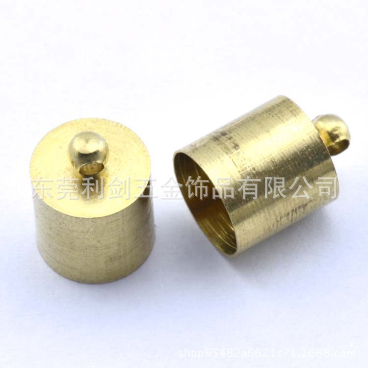 銅吊桶 銅吊桶式 銅吊鐘 黃銅吊鐘 diy飾品配件 皮繩吊桶