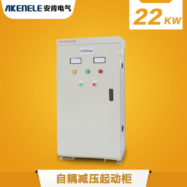 安肯电气 自耦减压启动柜 电机启动箱/起动柜/降压 XJ01-22KW