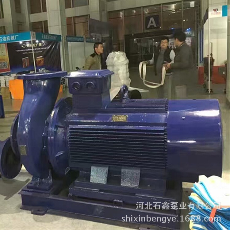 管道循環(huán)增壓供水泵/鑄鐵防爆管道泵/廠家批發(fā)ISG65-315(I)