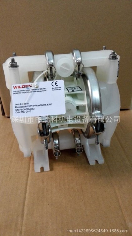 美國WILDEN威爾頓1/2寸氣動隔膜泵P1/PPPPP/WFS/WF/KWF加藥泵