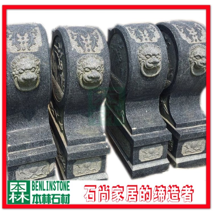 廠家供應園林寺院家庭 辟邪鎮宅 石雕花崗巖工藝品獅子 來圖定做