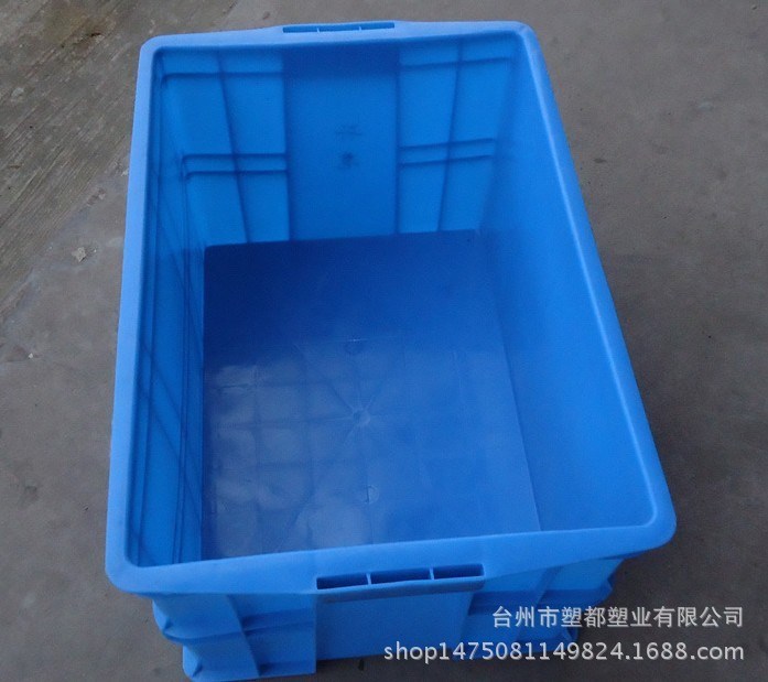 廠家供應(yīng)550新料高箱 特惠加厚塑料箱 搬運收納周轉(zhuǎn)箱 藍(lán)色紅色