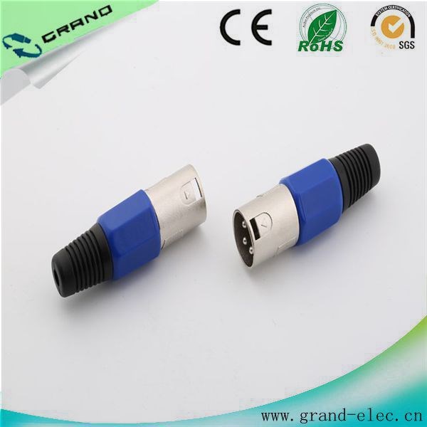 廠價3P xlr 連接器 卡儂公頭母座 卡農(nóng) 卡龍頭 麥克風(fēng)插頭