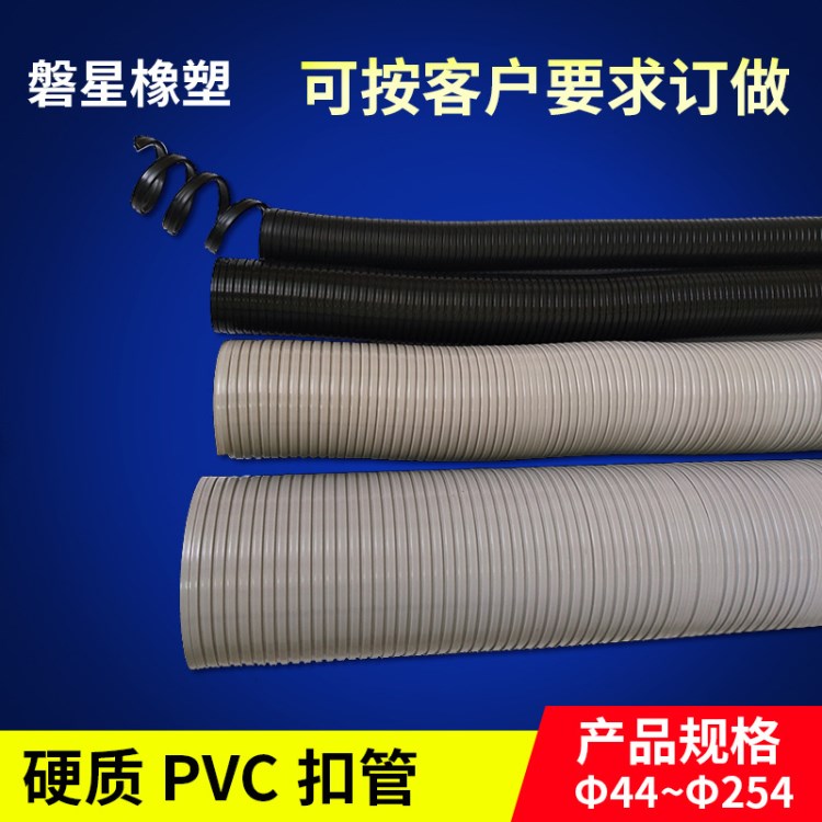 PVC硬質(zhì)扣管 PP定型通風(fēng)管移動(dòng)空調(diào)通風(fēng)軟管 定向伸縮吸塵管