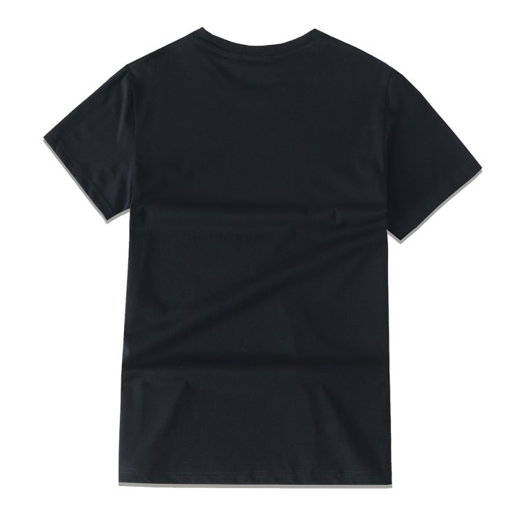 26s圓領(lǐng)精梳棉t恤衫可定制文化衫廣告衫班服團體活動服黑白2色