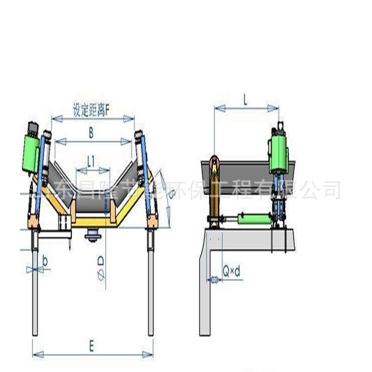 移動(dòng)式帶式輸送機(jī) 湛江裝卸兩用皮帶機(jī) 裙邊格擋皮帶機(jī)升降輸送機(jī)