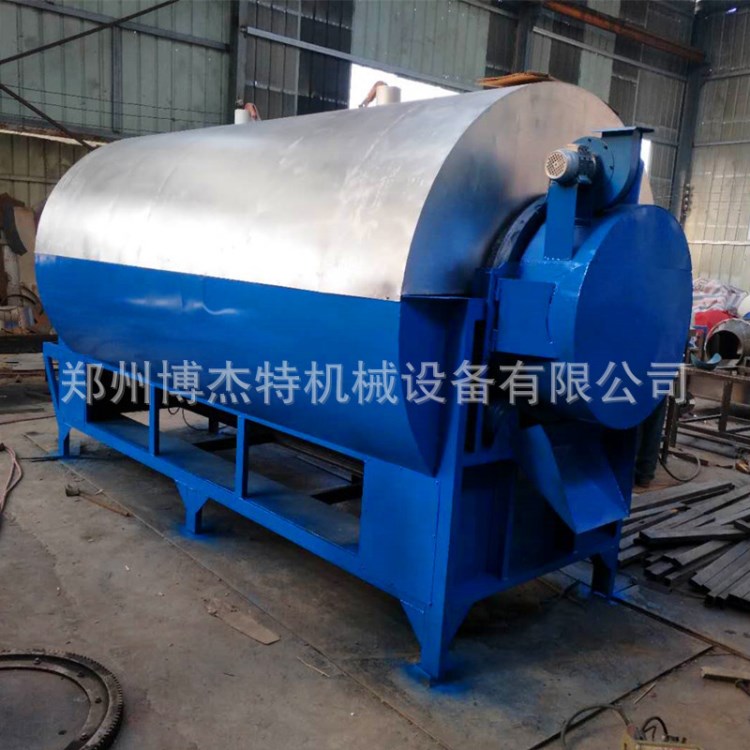 燃?xì)?電加熱炒大麥機(jī)器 啤酒大麥茶炒料機(jī) 大型滾筒炒鍋機(jī) 炒貨機(jī)