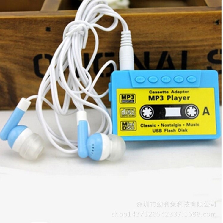 工廠直銷 新款磁帶MP3 批發(fā)MP3 插卡MP3 禮品插卡MP3