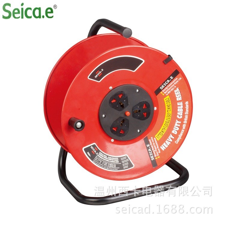 廠家定制耐用加厚移動(dòng)電纜盤 過載漏電保護(hù)繞線盤 電工電纜盤批發(fā)