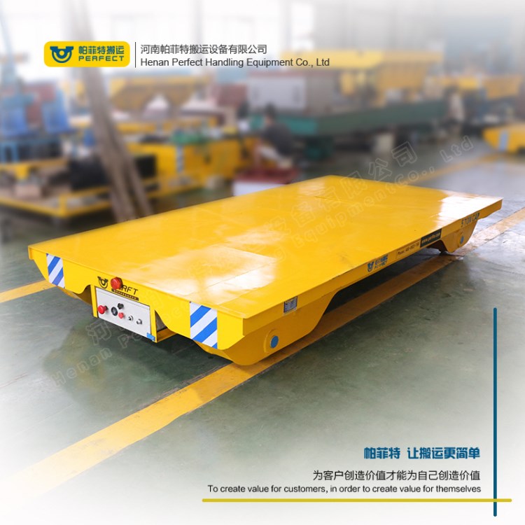 電瓶軌道搬運(yùn)車 廠家直銷 1噸20噸模具鑄件轉(zhuǎn)運(yùn)有軌平板車