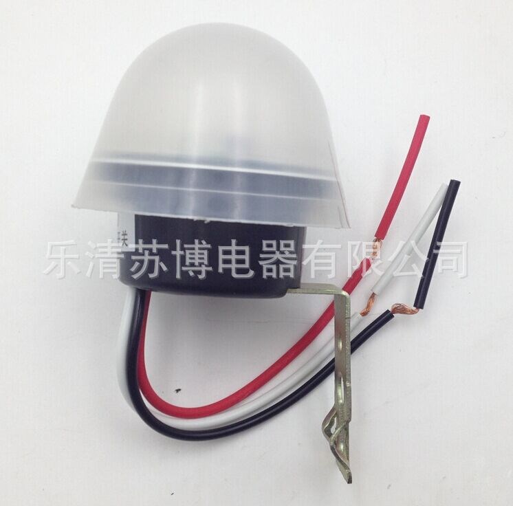 光控開關(guān)220V AS-20防雨型自動光感應(yīng)開關(guān)延時智能路燈開關(guān)控制器