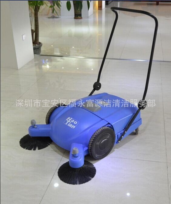 手推式掃地機(jī)HT-212  45升掃地機(jī) 雙滾刷掃地器 超省力推塵機(jī)