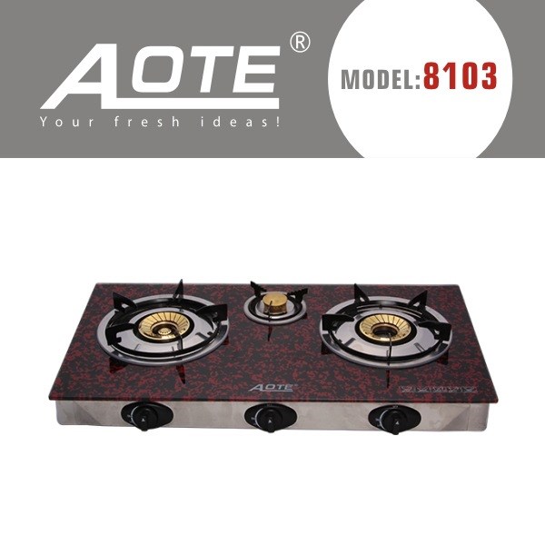 8103鋼化玻璃臺(tái)式燃?xì)饷簹庠?煤氣爐 家用環(huán)保臺(tái)式灶 臺(tái)式煤氣灶