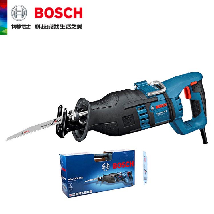 博世(BOSCH)調(diào)速馬刀鋸GSA1300PCE往復(fù)鋸 電鋸切割機(jī)木工電動工具