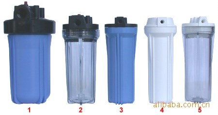 10寸20寸/白色藍色透明凈水器濾瓶/濾殼、濾筒、濾芯,物優價廉