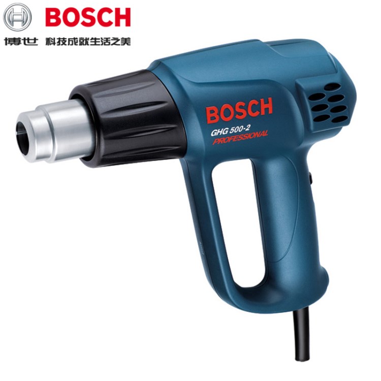 博世BOSCH調(diào)溫?zé)犸L(fēng)槍GHG500-2貼膜電烤槍塑料焊槍吹風(fēng)機電動工具