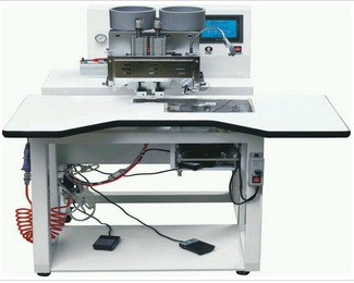 溫州益彰機(jī)械SSD997-2F全自動(dòng)雙頭窗簾珍珠機(jī)圍巾釘珠機(jī)