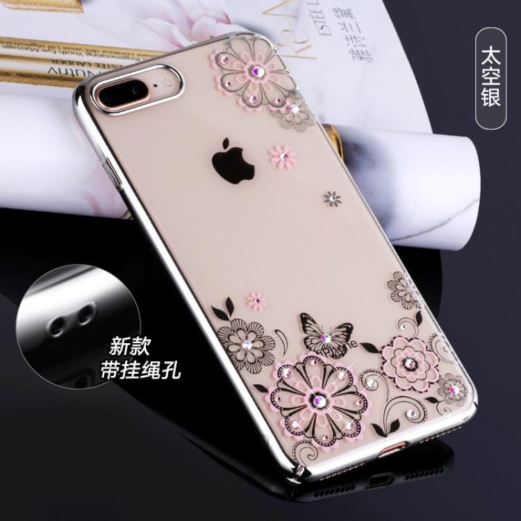 金締斯 凡夢蘋果7手機(jī)殼潮牌防摔iphone8plus保護(hù)套全包女款紅色