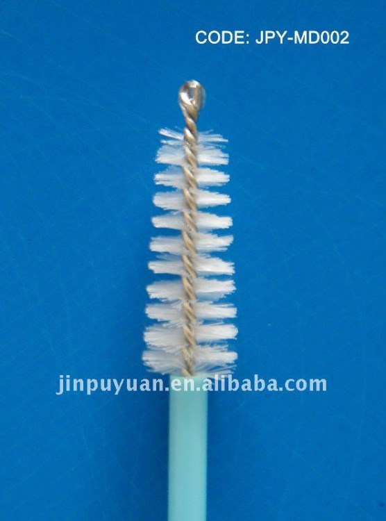 OEM生產(chǎn) 低價(jià)供應(yīng)內(nèi)窺鏡清洗毛刷  點(diǎn)膠宮頸、婦科取樣刷