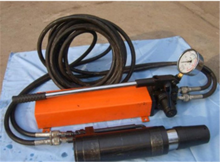 錨索張拉器錨索張拉機(jī)具錨索張拉千斤頂手動(dòng)錨索張拉器