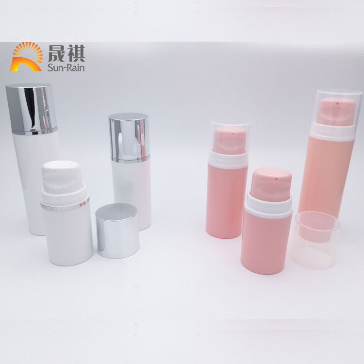 10ML白色真空乳液按壓瓶化妝品護膚品瓶子包材塑料分裝瓶