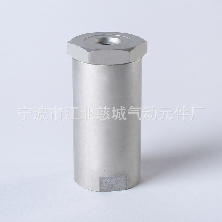 AFM型鋁合金消聲器 消音器 氣動過濾元件廠家直銷