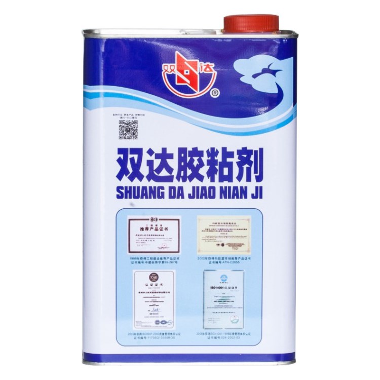 風(fēng)道板膠水風(fēng)管安裝專用雙達(dá)廠家直供10L桶裝膠粘劑一件代發(fā)