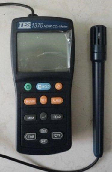 供應檢測儀臺灣泰仕TES1370二氧化碳測試儀氣體檢測儀