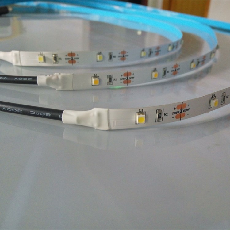 高端櫥柜電池盒燈帶 5v測發光燈條 2835LED軟燈條