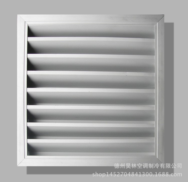 廠家直銷防雨百葉窗---外徑620*620  百葉窗廠家-德州昊林