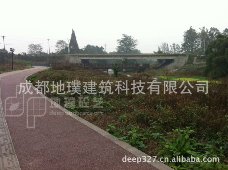 混凝土透水地坪/高環保,壓印地坪,植草地坪
