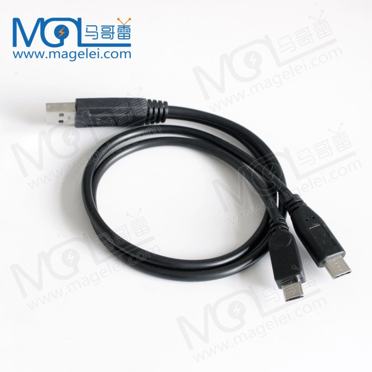 USB3.1Type-c二合一數(shù)據(jù)線 平板手機(jī)micro充電線轉(zhuǎn)接頭快速充電版