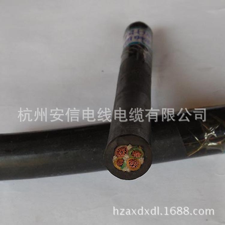 電力電纜 橡套電纜YZ4*2.5平方銅芯橡膠線阻燃國(guó)標(biāo) 廠家直銷