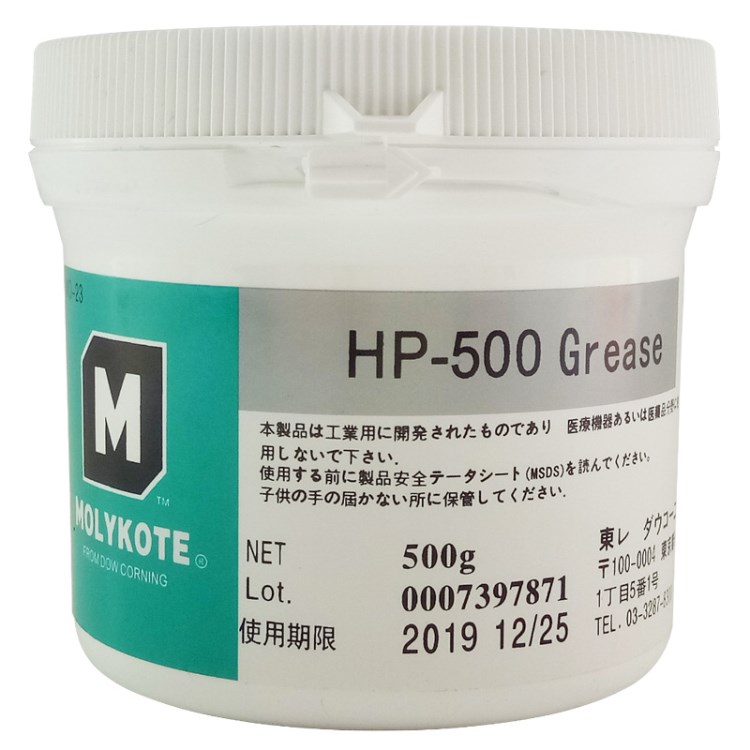 MOLYKOTE HP-500全氟聚醚高溫潤滑脂 氟素醚潤滑脂 白色含氟油脂