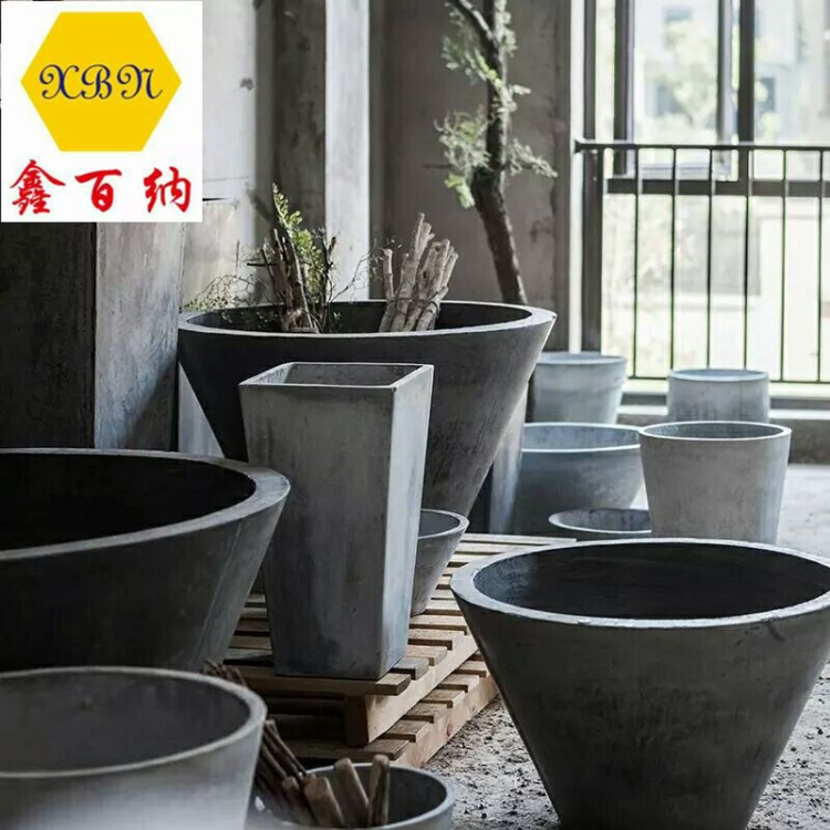 定做水泥花盆硅膠模具 水泥制品花盆硅膠模具里可以做花盆模具