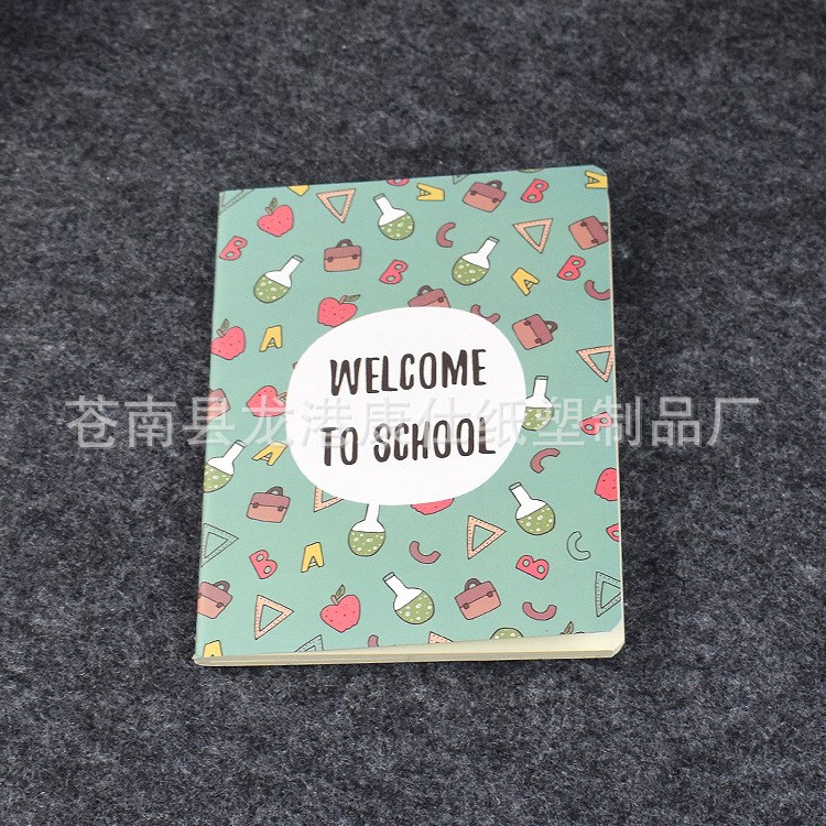 精美記事本定制logo 碎花活頁筆記本辦公文具創意復古記錄日記本