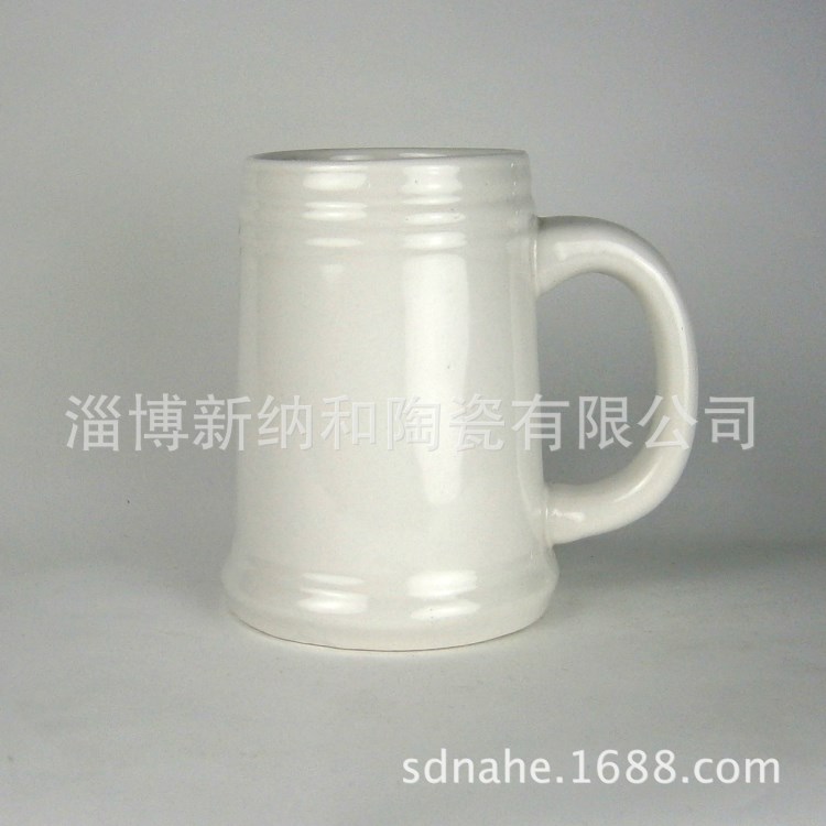 供應一級可定制0.5升啤酒杯 陶瓷杯 廣告 禮品贈送
