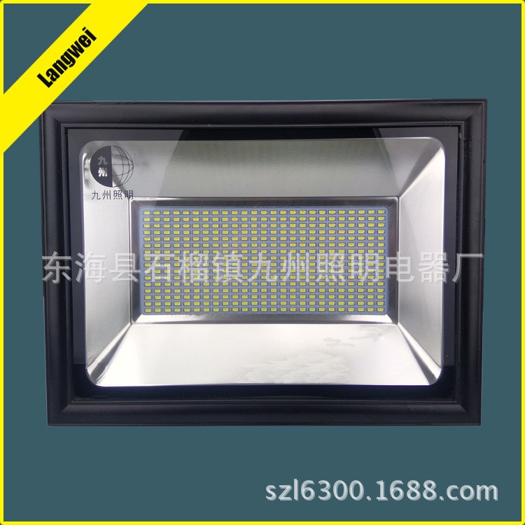 廠家直銷400燈珠100W LED投光燈 戶外防水泛光燈